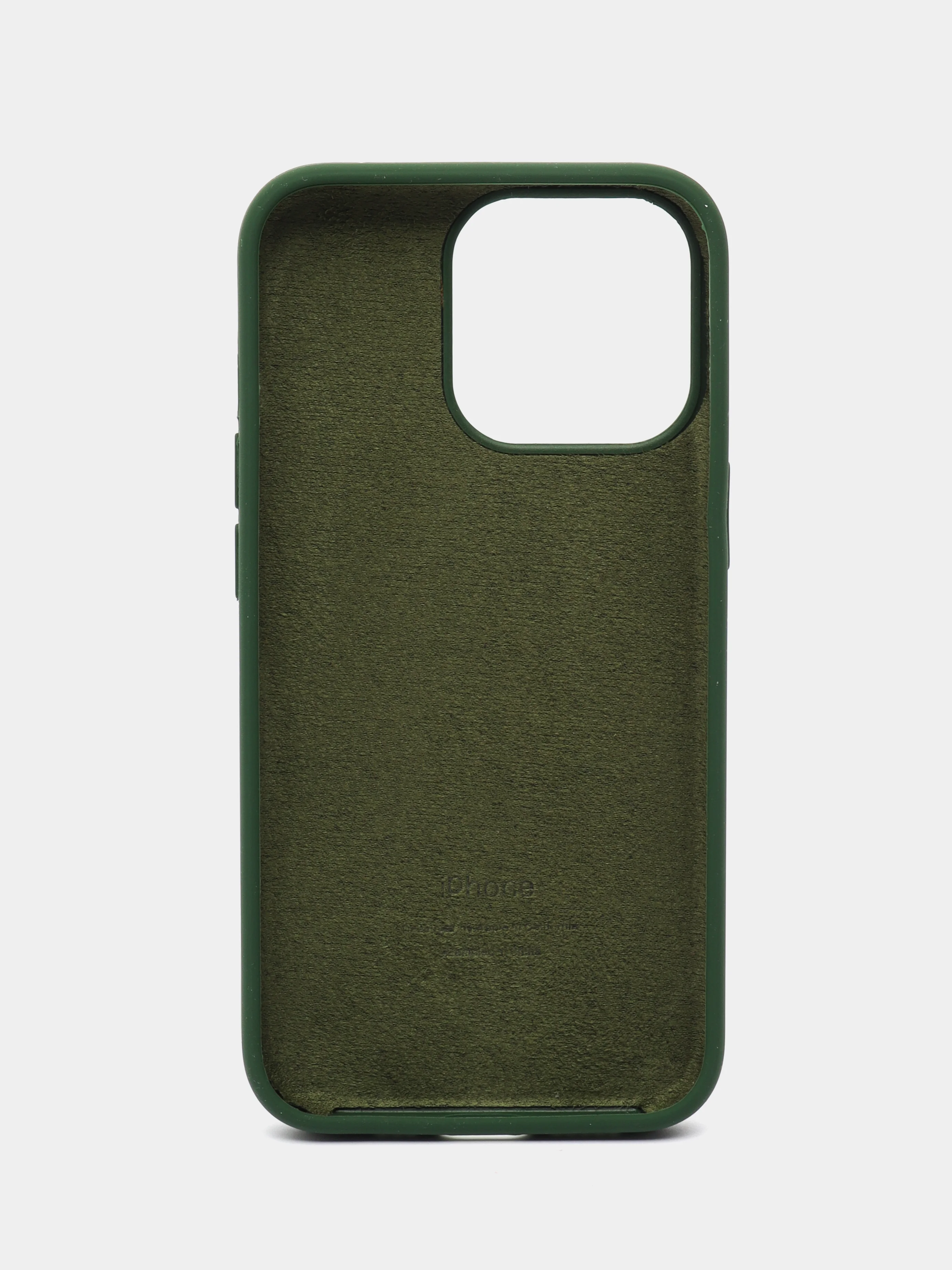 Зеленый чехол Silicone Case ( Чехол силиконовый ) для iPhone 13 / 13 Pro / 13 Pro Max / 13 Mini