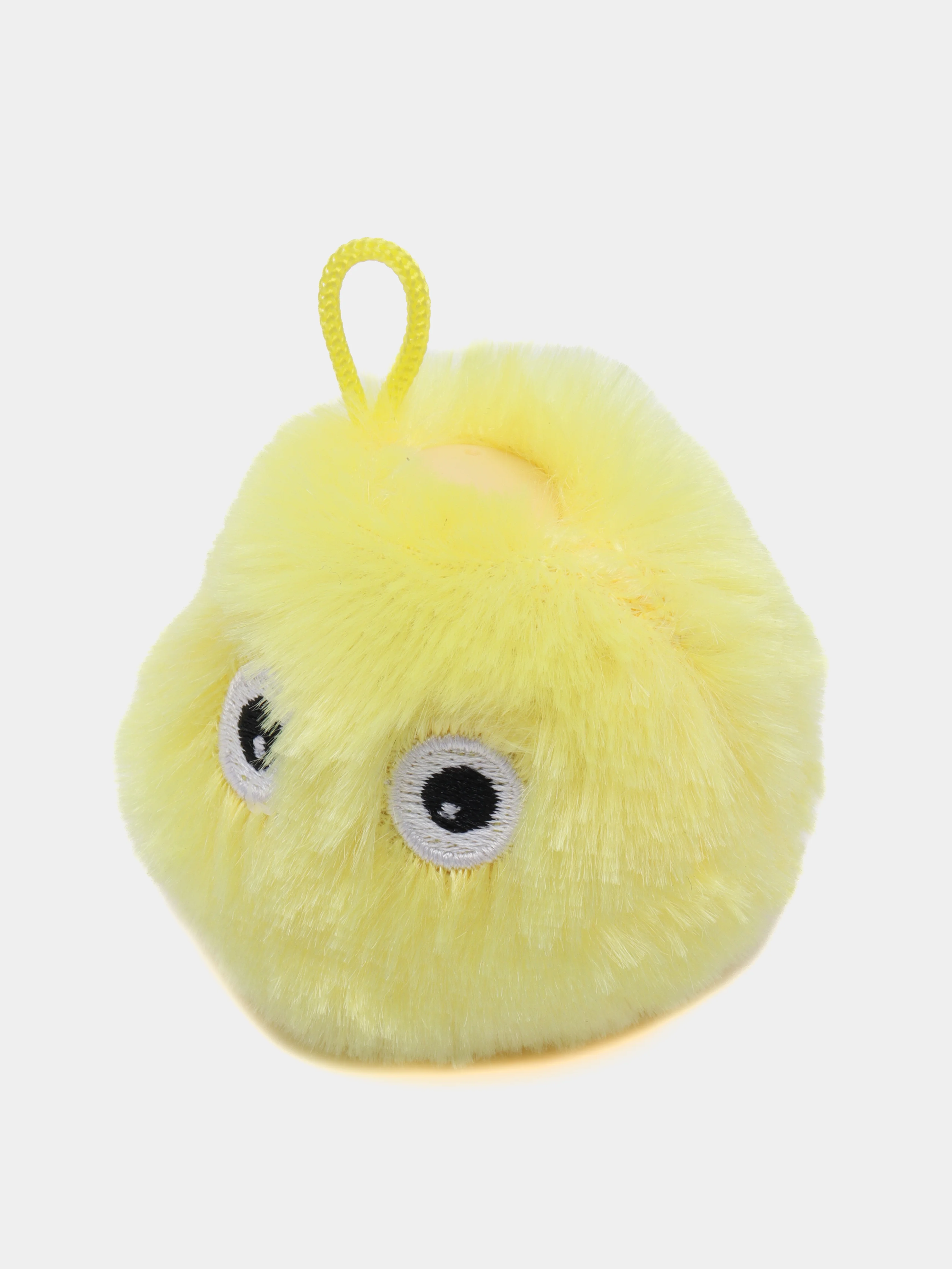 Игрушка для кошек Мячик плюшевый со звуком, 5,5 см