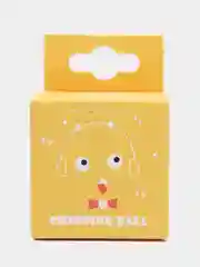 Игрушка для кошек Мячик плюшевый со звуком, 5,5 см