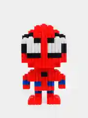 Красный 3d конструктор, Пикачу, фигурки аниме, Человек-паук, Iron Man, Куроми, Стич, Хеллоу Китти