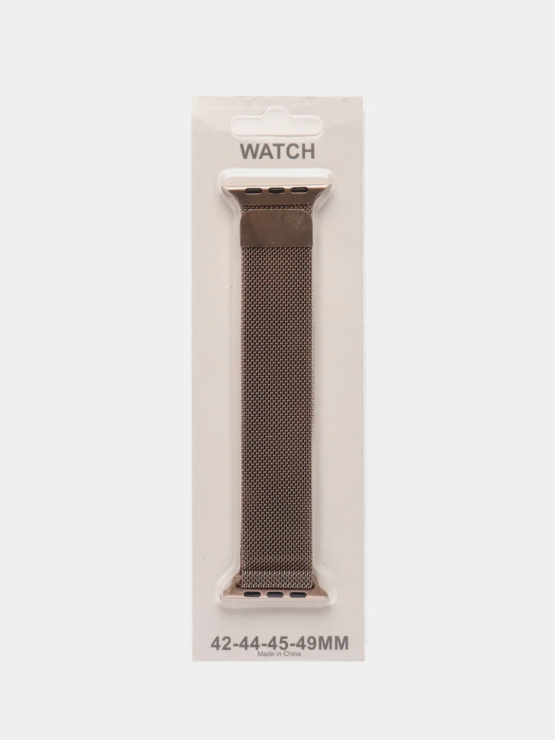 Золотой ремешок для Apple Watch металлический, миланская петля