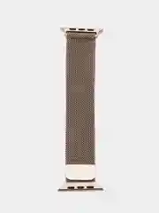 Золотой ремешок для Apple Watch металлический, миланская петля