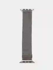 Серебряный ремешок для Apple Watch металлический, миланская петля
