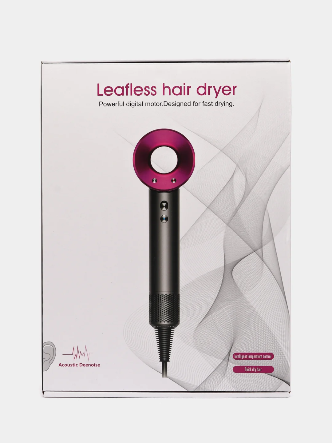 Аметистовый фен для укладки и сушки волос Super Hair Dryer Lite 5 в 1, 3 режима воздушного потока