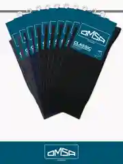 Разноцветный носки мужские OMSA CLASSIC 204 высокие длинные из хлопка набор 10 пар