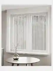 Зеленый тюль короткий с бахромой