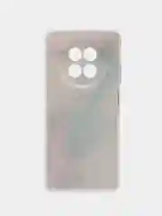 Желтый силиконовый чехол на Realme 12 5G / Реалми 12 5G прозрачный, с рисунком, защита камеры