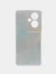 Бирюзовый силиконовый чехол на OnePlus Nord N30 SE / Ван Плас Норд N30 SE прозрачный, с рисунком