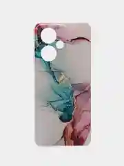 Ледяной силиконовый чехол на OnePlus Nord N30 SE / Ван Плас Норд N30 SE прозрачный, с рисунком