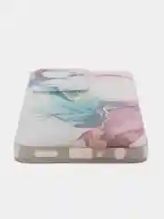 Ледяной силиконовый чехол на OnePlus Nord N30 SE / Ван Плас Норд N30 SE прозрачный, с рисунком