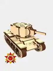 Зеленый сборная модель, деревянный конструктор, серия "Оружие победы"