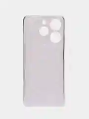 Пурпурный силиконовый чехол на Tecno Spark 10 Pro / Текно Спарк 10 Про прозрачный, с рисунком