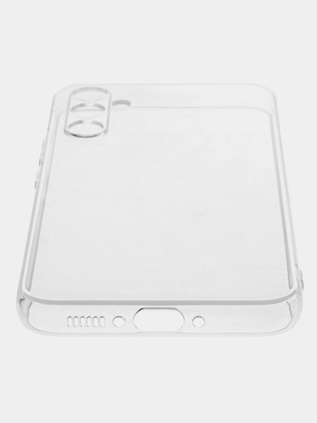 Прозрачный силиконовый чехол на Samsung Galaxy A34 5G / Самсунг A34 прозрачный, с рисунком