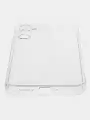 Прозрачный силиконовый чехол на Samsung Galaxy A34 5G / Самсунг A34 прозрачный, с рисунком