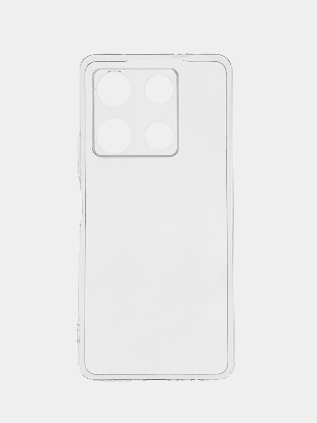 Прозрачный силиконовый чехол на Infinix Note 30 Pro / Инфиникс Нот 30 Про прозрачный, с рисунком