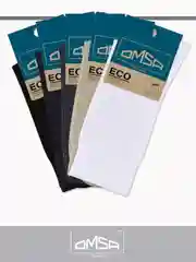 Разноцветный носки мужские OMSA ECO 401 высокие из хлопка набор 5 пар