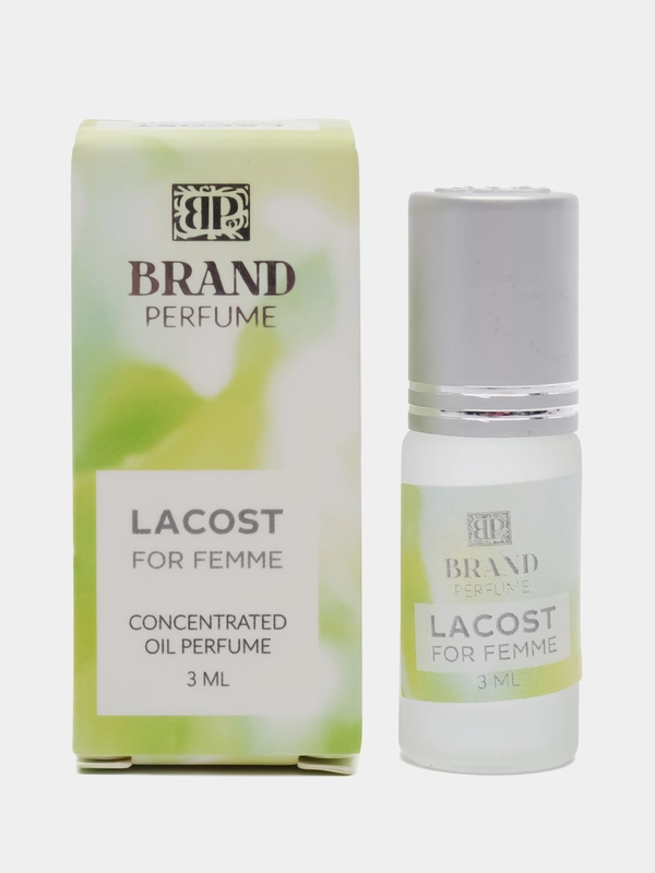Масляные духи по мотивам Lacost for Femme ( лакосте пур фам ) , роликовый флакон, 3 мл