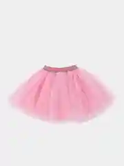 Розовый юбка из еврофатина