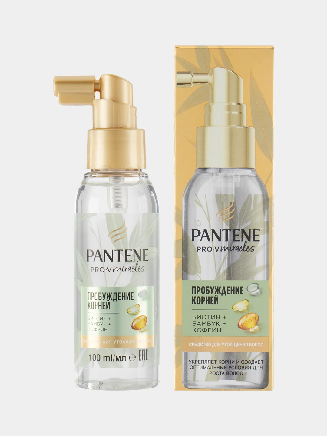 Средство PANTENE Miracles Пробуждение Корней для утолщения волос, 100мл