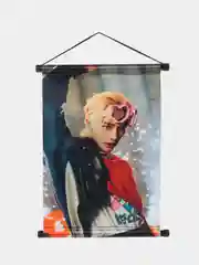 Алый тканевый плакат, гобелен Stray Kids, плакат Кпоп, Kpop, стрей кидс