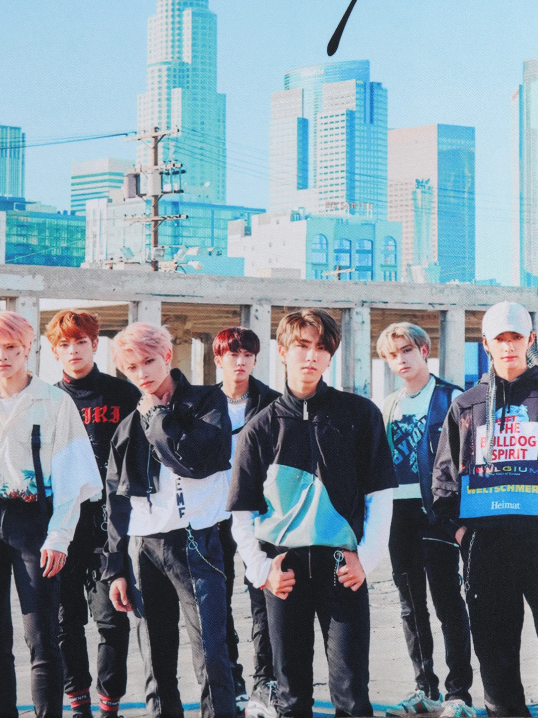 Белый тканевый плакат, гобелен Stray Kids, плакат Кпоп, Kpop, стрей кидс