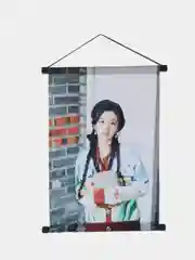 Голубой тканевый плакат, гобелен (G) I-dle, джиайдл Кпоп Kpop