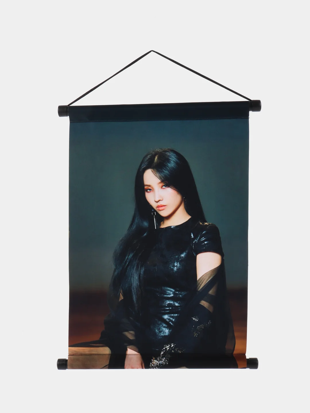 Желтый тканевый плакат, гобелен (G) I-dle, джиайдл Кпоп Kpop