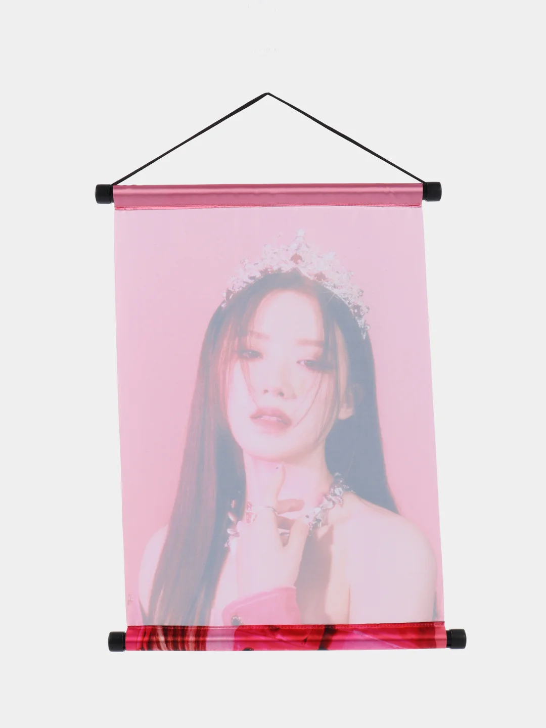 Зеленый тканевый плакат, гобелен (G) I-dle, джиайдл Кпоп Kpop