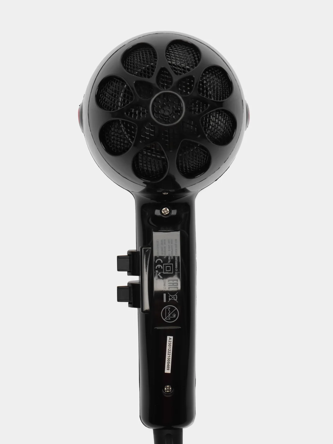 Фен Centek CT-2221 Professional, 2200 Вт, 2 скорости, 3 температурных режима, чёрный