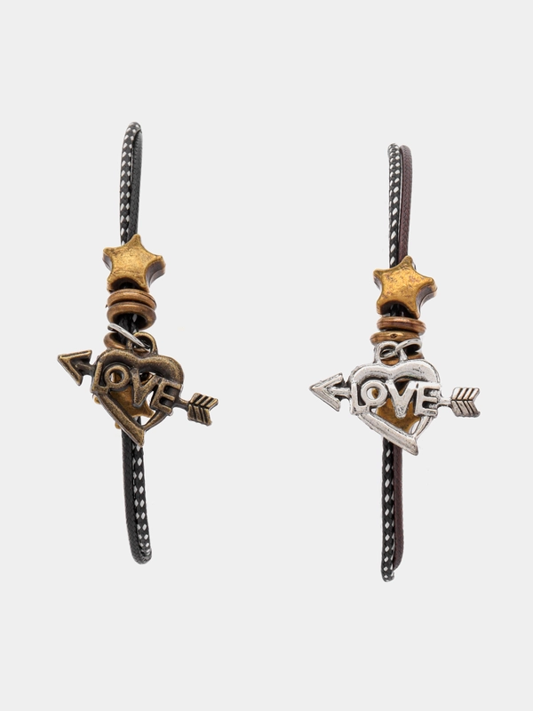 Парный браслеты для двоих Love