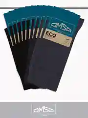 Носки мужские OMSA ECO 401 высокие из хлопка набор 10 пар