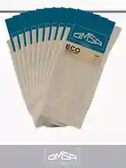 Серый носки мужские OMSA ECO 401 высокие из хлопка набор 10 пар