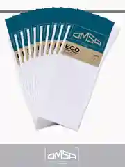 Белый носки мужские OMSA ECO 401 высокие из хлопка набор 10 пар