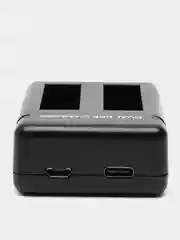 Зарядное устройство и 2 аккумуляторные батареи для GoPro HERO 5/6/7/8