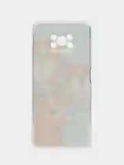 Розовый чехол на Xiaomi Poco X3/Poco X3 Pro / Сяоми Поко X3/Поко Х3 Про прозрачный, защита камеры