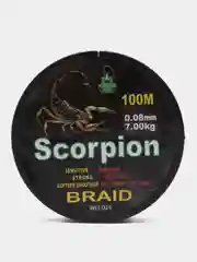 Рыболовная леска плетенка/ Плетеный шнур Scorpion 100m