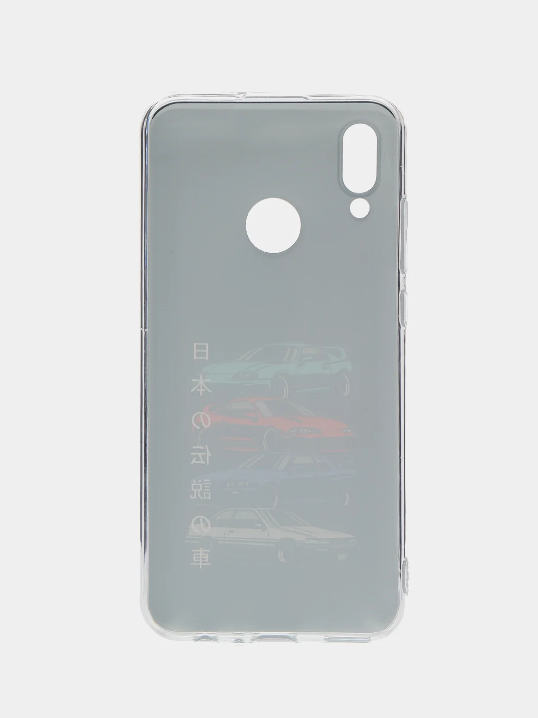 Сиреневый чехол на Honor 10 Lite/Huawei P Smart 2019 / Хонор 10 Lite/Хуавей P Smart 2019 с рисунком