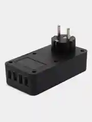Розетка сетевая LP H5011 с 3 USB, разъём Type-C с быстрой зарядкой 40W