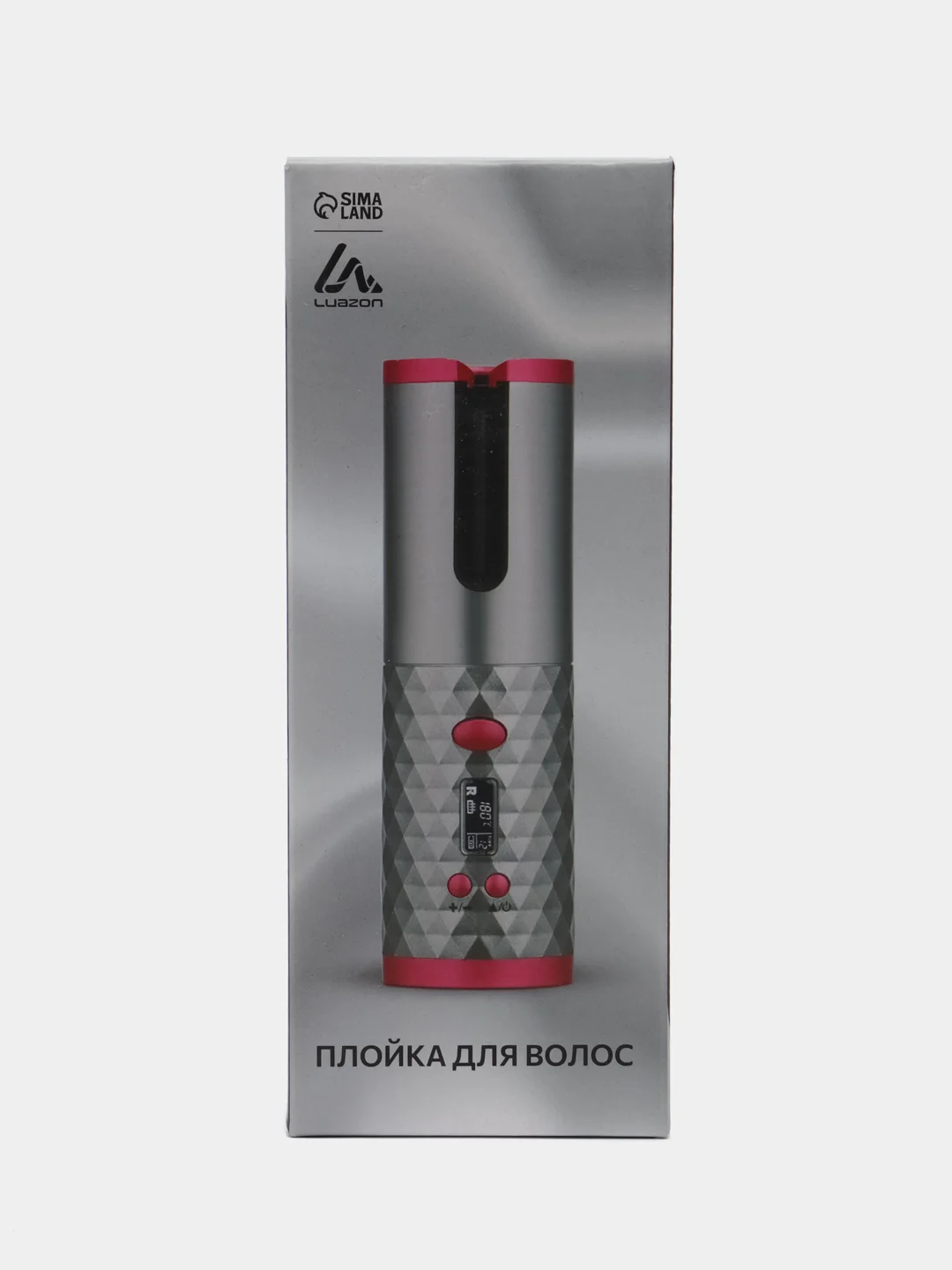 Плойка Luazon LW-16, 50 Вт,керамическое покрытие, d=19 мм, до 200С, портативная, от USB