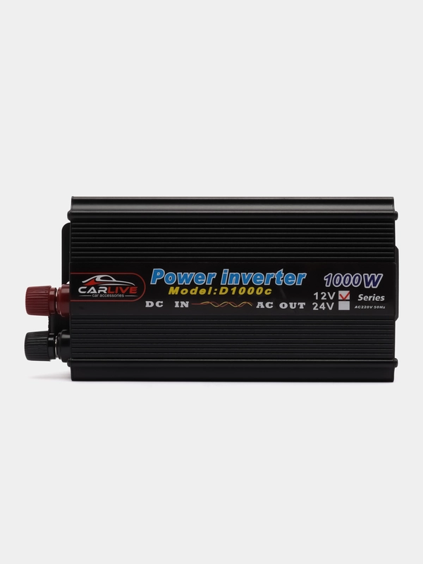 Автомобильный инвертор, преобразователь напряжения  12V в 220V