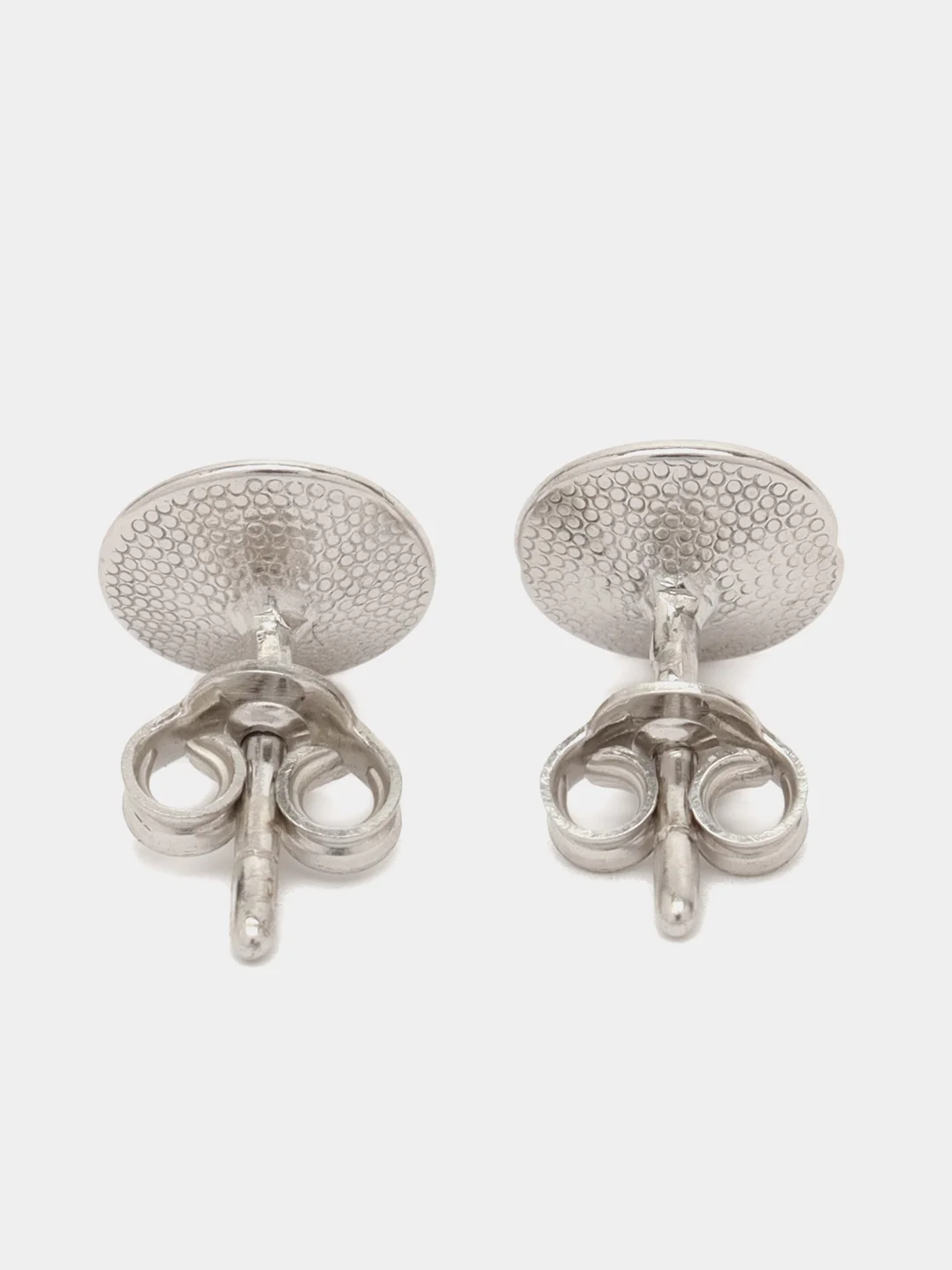 Серьги гвоздики из серебра 925 пробы
