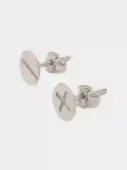 Серьги гвоздики из серебра 925 пробы