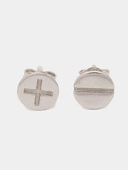 Серьги гвоздики из серебра 925 пробы