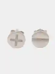 Серьги гвоздики из серебра 925 пробы