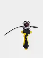 Белый волчок и пусковой механизм BeyBlade (Бей блейд)