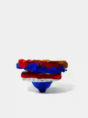 Белый волчок и пусковой механизм BeyBlade (Бей блейд)