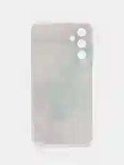 Ледяной силиконовый чехол на Samsung Galaxy A15 / Самсунг А15 прозрачный, с принтом, защита камеры