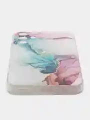 Ледяной силиконовый чехол на Samsung Galaxy A15 / Самсунг А15 прозрачный, с принтом, защита камеры