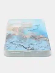 Голубой силиконовый чехол на Tecno Spark Go 2024/20C / Текно Спарк Го 2024/20C с рисунком