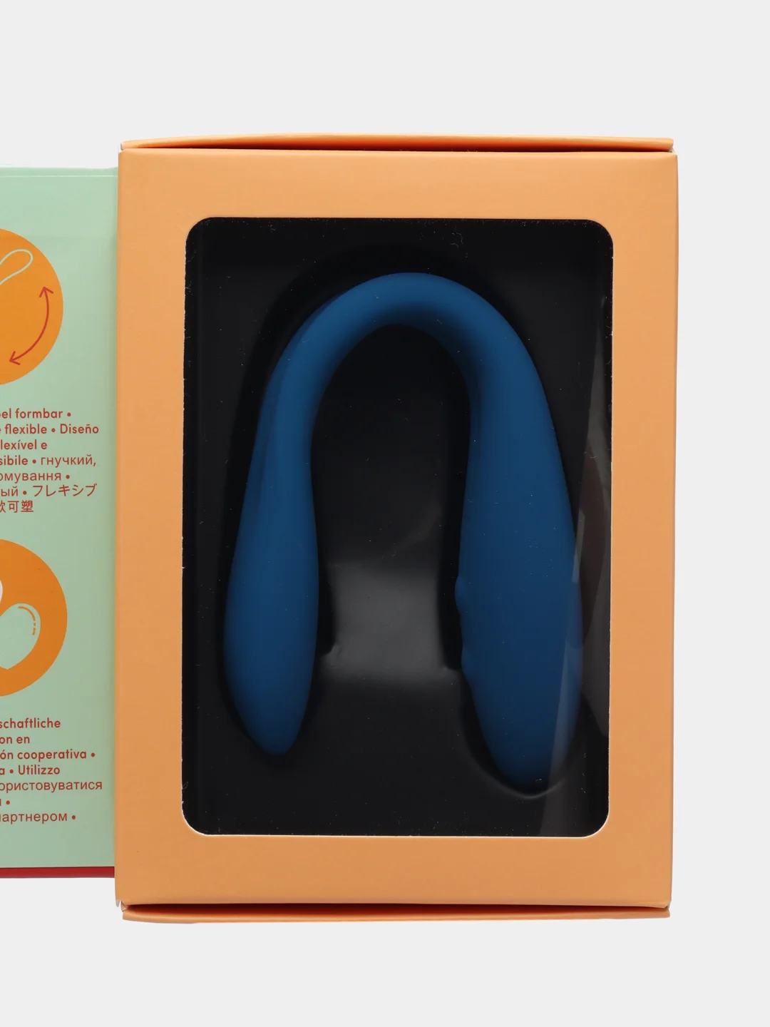 Вибромассажер Satisfyer Elastic Game, голубой